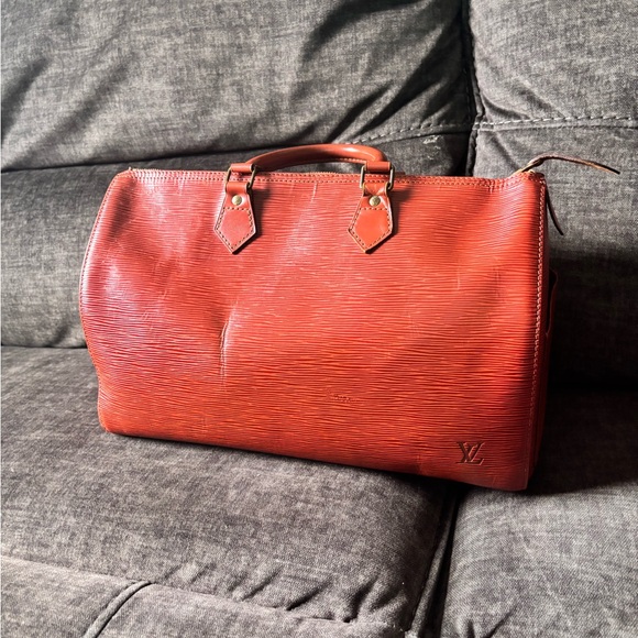 Louis Vuitton Kenyan brown Epi leather 35 - Picture 1 of 13